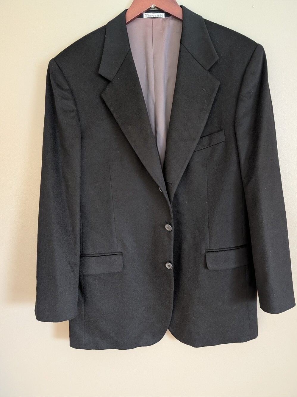 Emanuel Ungaro 100% Cashmere Sport Coat Blazer Size 42L